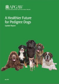 A Healthier Future for Pedigree Dogs - Update Report 2012 Cover