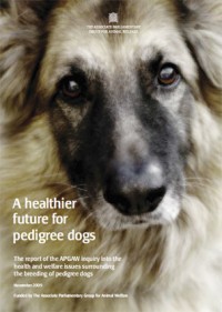 A Healthier Future for Pegidree Dogs APGAW Report cover