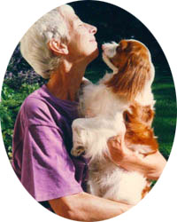Carol Fowler & Bonnie the Cavalier