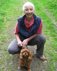 Carol Fowler & Rosie the Cavalier