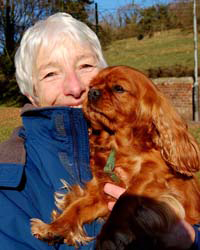 Carol Fowler & Rosie the Cavalier
